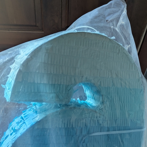 NEW Kid Party Pinata Blue Ombre Number 6 - Picture 4 of 5